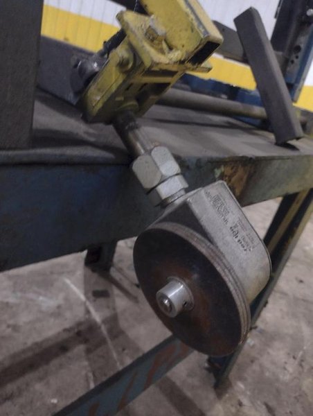 48" X 6" WEAN MOTORIZED SLITTER HEAD FOR SLITTING LINE. STOCK # 0435226
