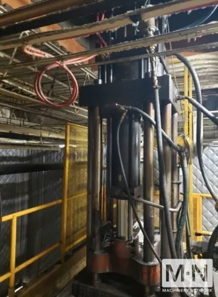 40 LB GRAHAM MODEL 40SP4884 ACCUMULATOR HEAD BLOW MOLDING MACHINE MFG 1998