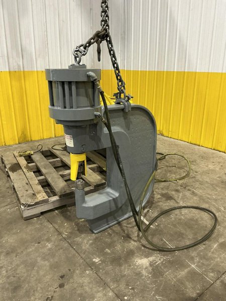 100 TON PEDDINGHAUS MODEL #WP-100-12  PORTABLE HYDRAULIC WEB PUNCH PRESS: YOBRO #24626