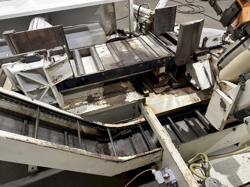 12-1/2" X 12-1/2" KASTO MODEL POS/GA4 HORIZONTAL BANDSAW: STOCK #77086