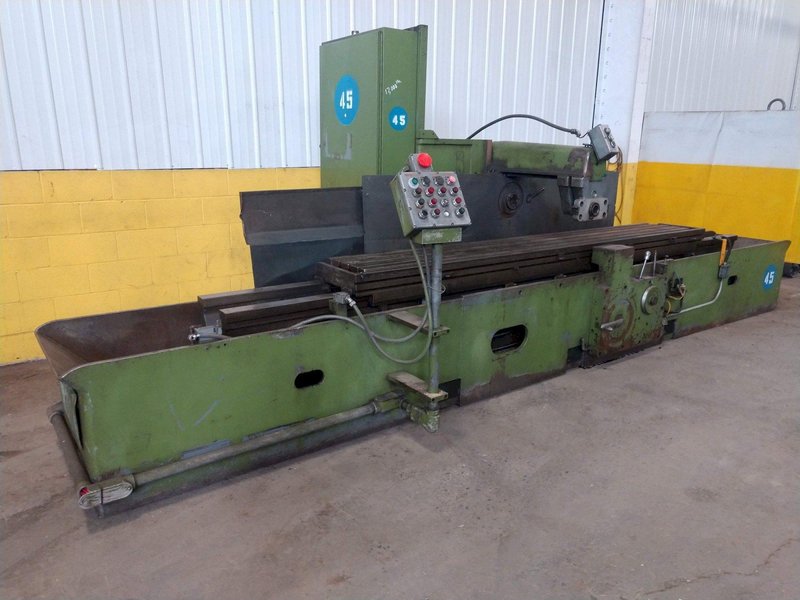 18&quot; X 128&quot; CINCINNATI HYPOWERMATIC HORIZONTAL SIMPLEX PRODUCTION MILL. STOCK # 1162121