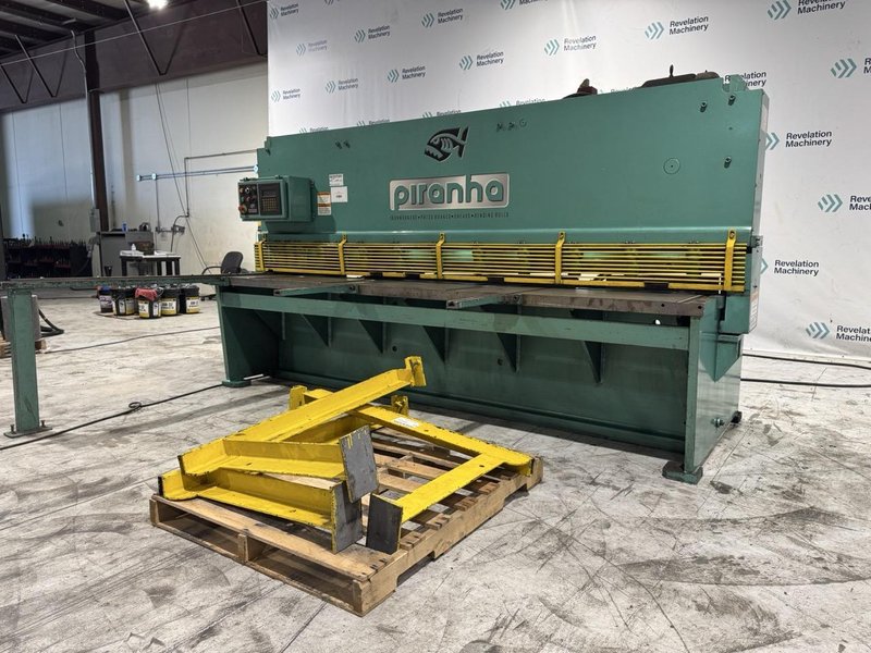 10′ X 1/4″ Piranha Model M1/4-10 Hydraulic Shear