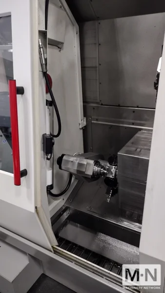 TRAUB TNL 18-7 CNC Swiss Lathe, 2012 w/ FMB Bar Feeder (7-Axis)