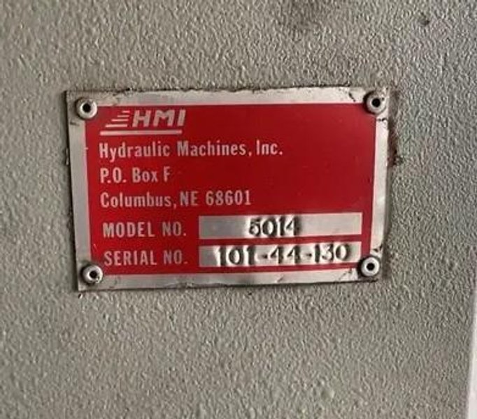 50 TON HMI MODEL #5014 HYDRAULIC PRESS: YOBRO #24573