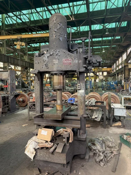 100 TON WATSON &amp; STILLMAN HYDRAULIC H-FRAME STYLE STRAIGHTENING PRESS: YOBRO #26112