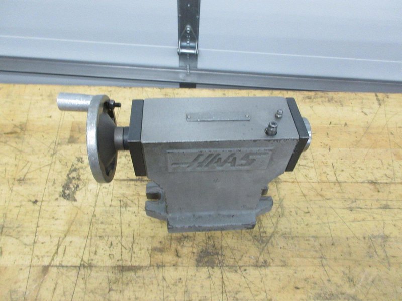 Used Haas HTS6 Manual Tailstock 6" Center Height, #3 Morse Taper, **Missing Clamp Handle**