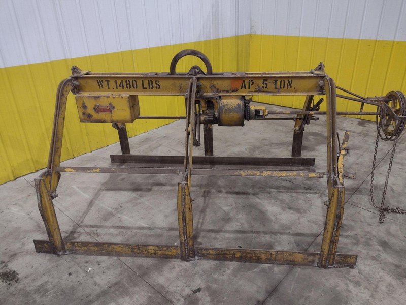 10,000 LBS X 96" CF ADJUSTABLE PLATE &amp; SHEET LIFTER: STOCK #22326