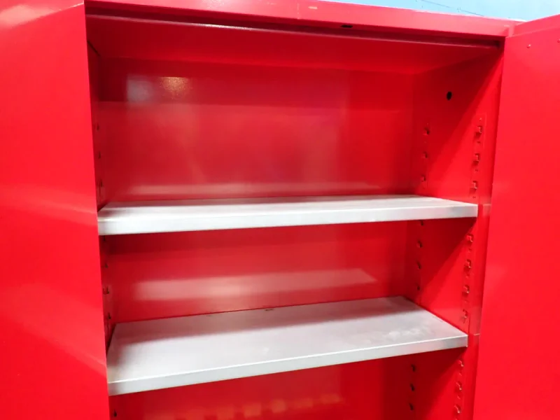 ULINE 45 GAL FLAMMABLE LIQUID STORAGE CABINET