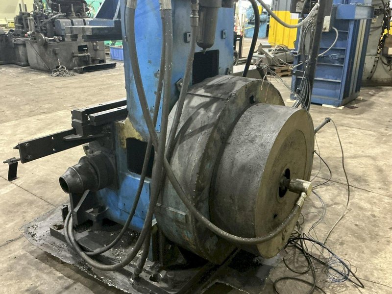 55 TON YODER MODEL #P55 CUT-OFF PRESS, W/ 5" STROKE, AIR CLUTCH &amp; BRAKE: YOBRO #24312