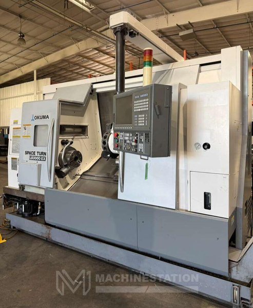 Okuma Space Turn LB3000EX-MYW 800 Multi Axis CNC Turning Center – Lathe