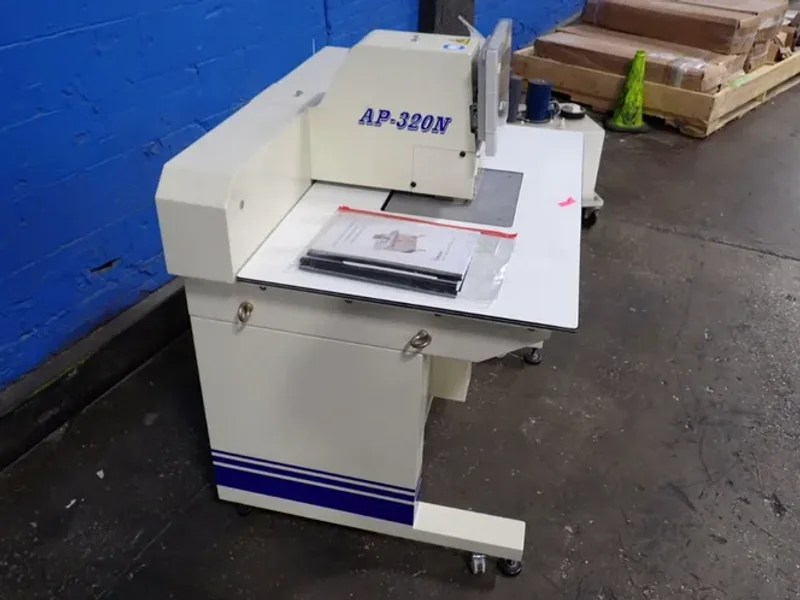 39" X 24" NAMEPLATE GUIDE HOLE PUNCHING MACHINE   -  AP-320N