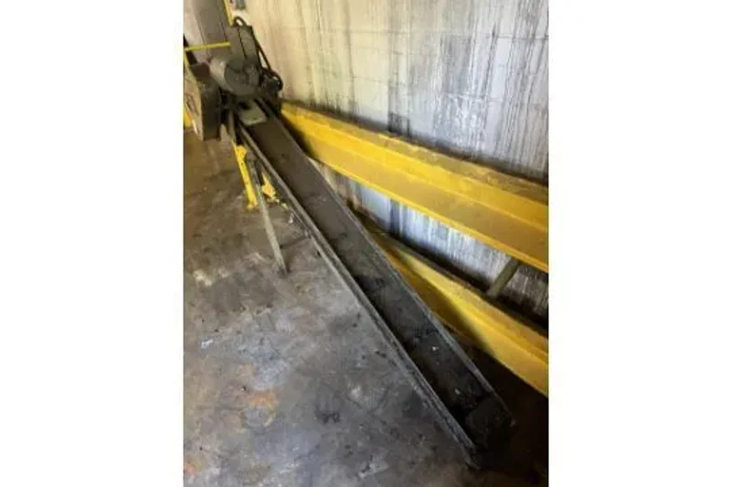 ERIEZ 8" WIDE MAGNETIC CONVEYOR, STOCK# 14380J