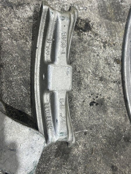 1/2&quot; THRU 2&quot; GREENLEE ONE SHOT HYDRAULIC BENDER: YOBRO #24035