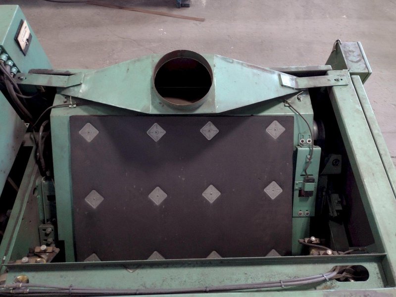 42" X 50 HP TIMESAVER MODEL #343-1SG  SLAG GRINDER BELT SANDER WITH HAMMOND DUST COLLECTOR: STOCK #17009