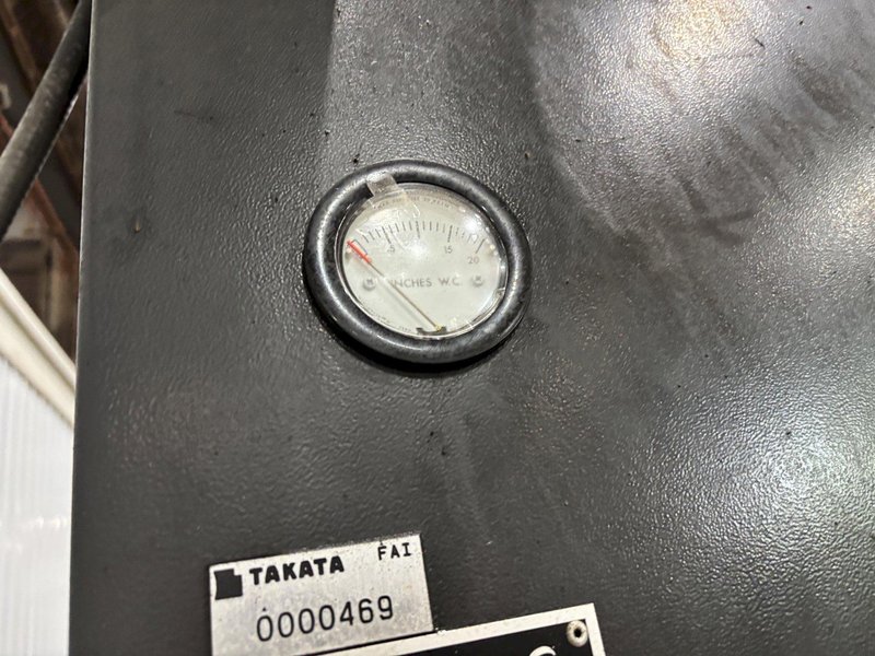 6,000 CFM x 10 HP ROBOVENT MODEL #CFX-6000-W VENTILATION DUST COLLECTOR / MIST COLLECTOR: STOCK #23440