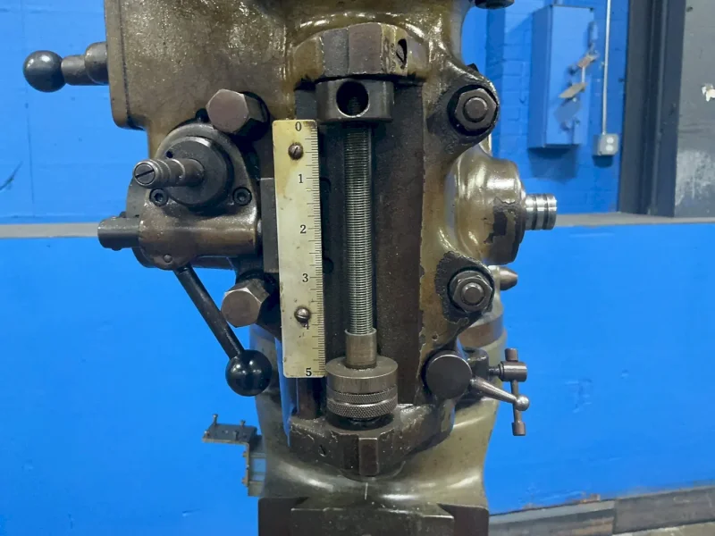 BRIDGEPORT 9”X42” VERTICAL MILL  -  26026