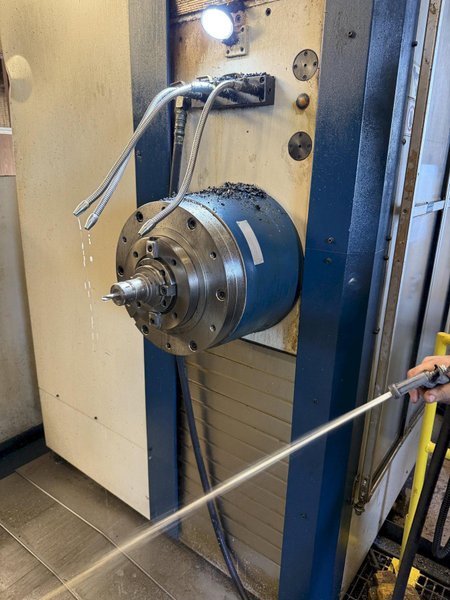 5.1&quot; HNK CNC HORIZONTAL BORING MILL, HBM, BUILT IN ROTARY, 120&quot; CROSS, 90&quot; Y, FANUC 31i, 2014/2016