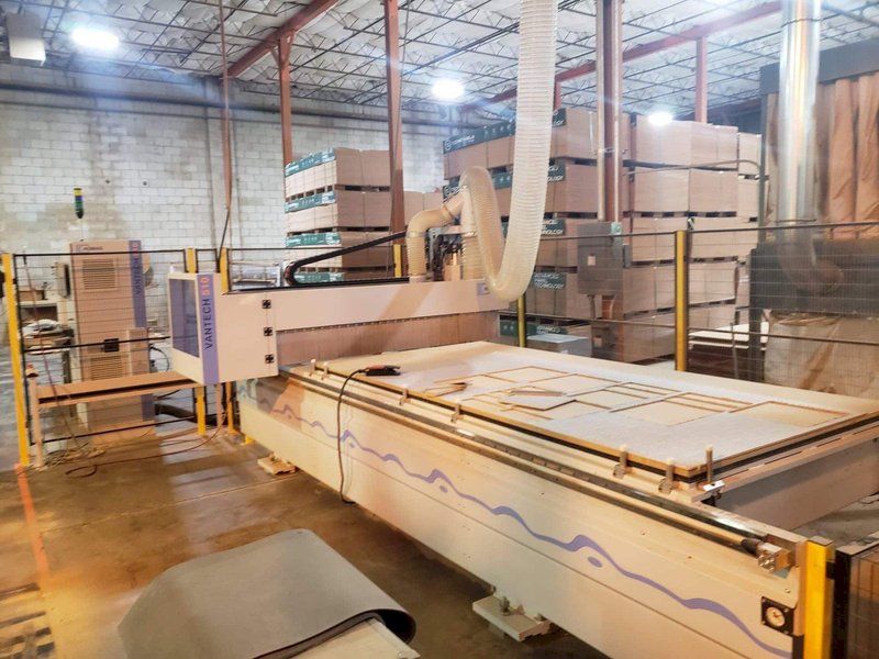 Weeke Optimat NBP084 Vantech 510 5″x 10″ CNC Router, 2017
