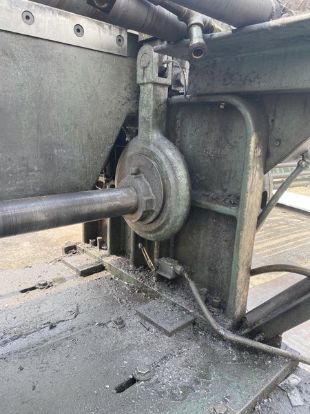 72&quot; X 12 GAUGE WYSONG MODEL #HS1072-RKB &quot;BOW-TIE&quot; HIGH SPEED SHEAR: STOCK #19346