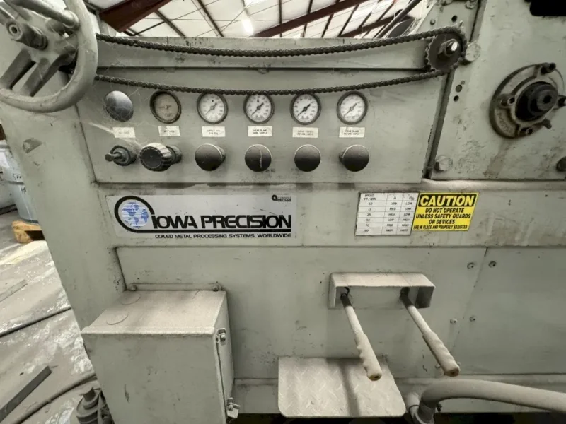 IOWA PRECISION 20,000 LBS SLEAR LINE  -  UCR20M60