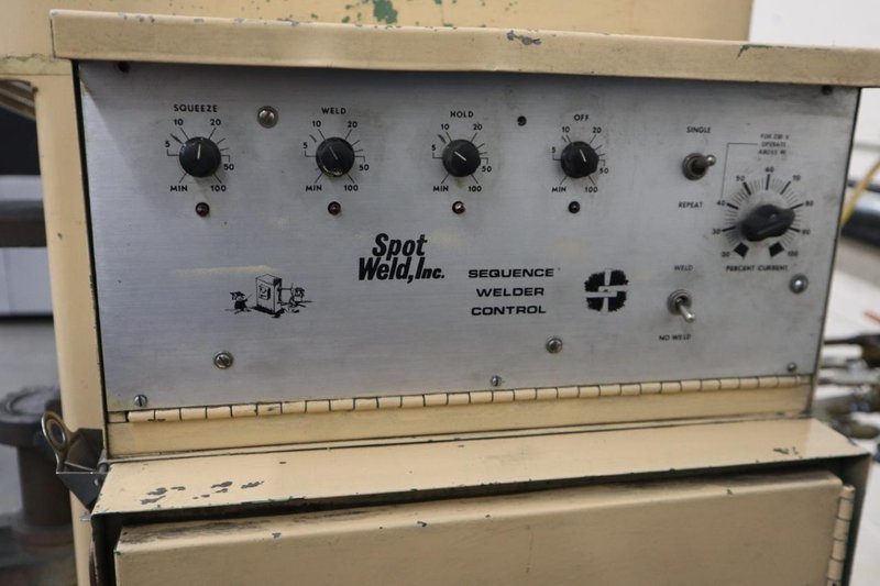 Acme PTOS-24-50 SPot Welder, 50 KVA, Press Type, SpotWeld Sequence Welder Control- Auction Item