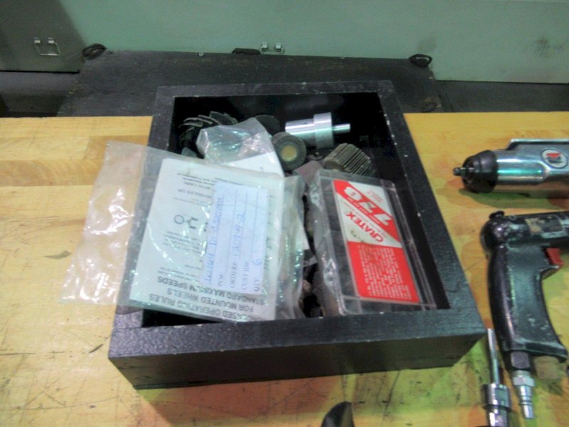 Air Tools, Large Assortment including, Die Grinders, Orbital Sanders, Drills, Finger Grinder and MORE- Auction Item