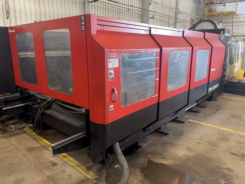 4000 WATT X 60&quot; X 120&quot; AMADA MODEL #FO3015NT LASER CUTTING CELL STOCK #3064