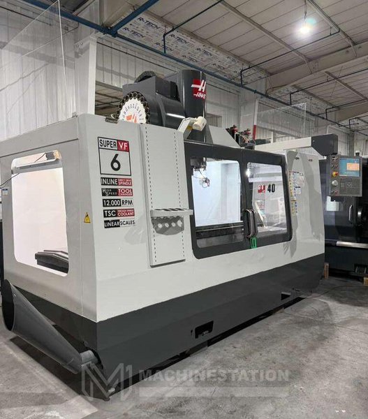 Haas VF-6SS CNC Vertical Machining Center – 4th Axis Ready Mill