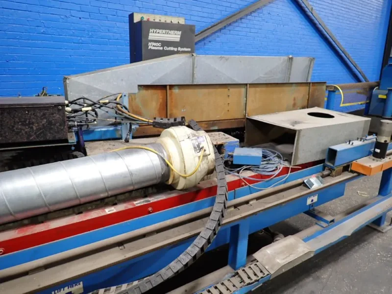 HYPERTHERM / LOCKFORMER 63" X 123" PLASMA CUTTING SYSTEM   -  HT40C