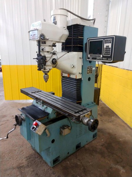 3 HP SOUTHWESTERN INDUSTRIES SWI TRAK MODEL #TRM3 PROTOTRAX MX2 CNC VERTICAL KNEE MILL: STOCK #13145