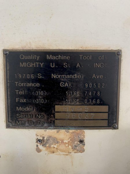 MIGHTY COMET CNC MILL. STOCK # 0953223