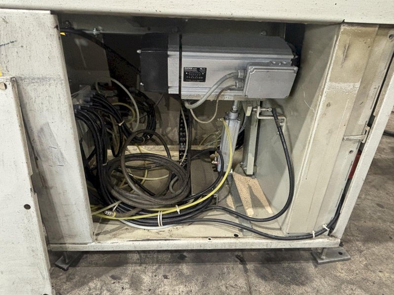 4" HIGH X 12" WIDE DIMTER OPTICUT MODEL #S50 CROSS-CUT AUTOMATIC WOOD SAW, NEW 2003: STOCK #22921