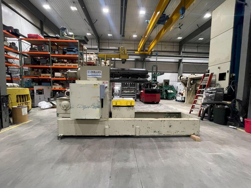 DALLAS INDUSTRIES CODE 06521 COIL REEL CUTTER USED