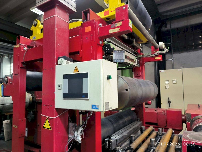 600MM X 2MM x 5 TON BURGHARDT + SCHMIDT SINGLE LOOP SLITTING LINE