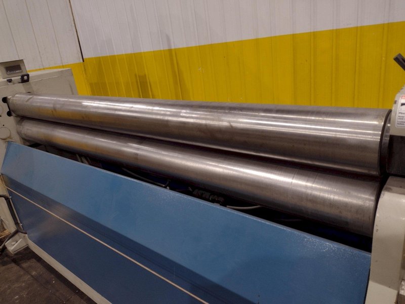 8&#039; X 9 GAUGE BAILEIGH PR-609 HYDRAULIC PLATE BENDING ROLL: YOBRO #24450