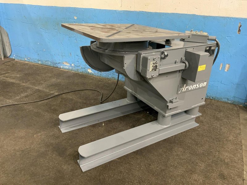 2500 LBS ARONSON MODEL # HD25FB4 WELDING POSITIONER: STOCK #80345