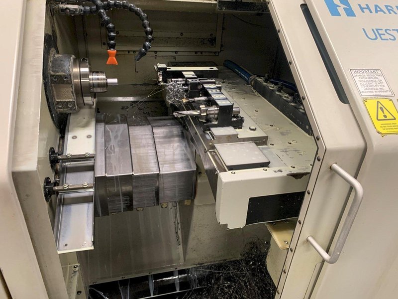 2006 Hardinge Conquest GT27SP with LNS EcoLoad Barfeed CNC Lathes Stock #: 81089223