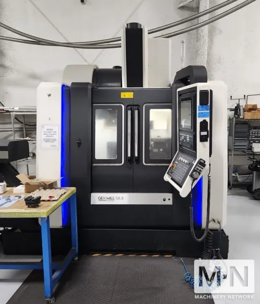 Ganesh Gen Mill 5X-8 CNC 5-Axis Vertical Machining Center, 2018 w/ Trunnion Table