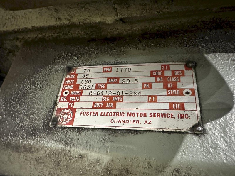 200 TON BEATTY HYDRAULIC BULLDOZER TYPE HORIZONTAL PRESS: STOCK #20538