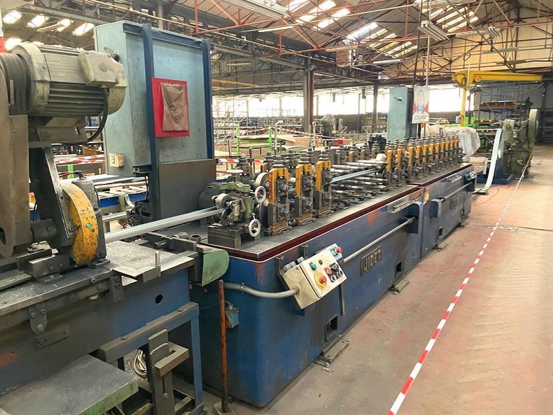 Jidet - rollforming line with 7 tool sets