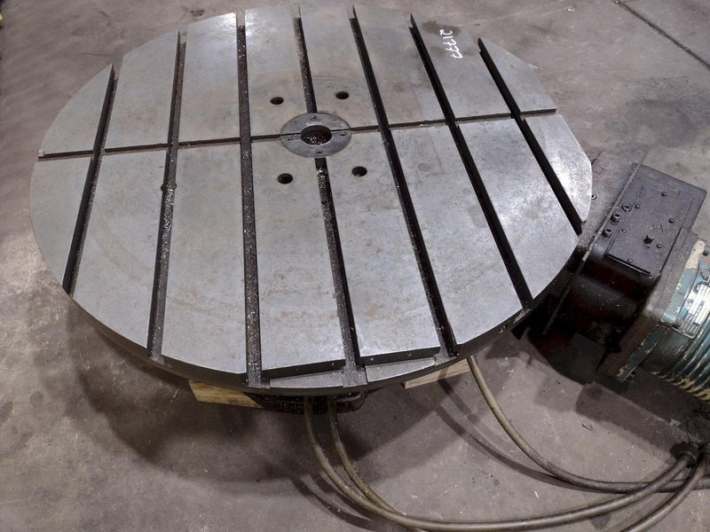 42” SUNDSTRAND POWERED ROTARY TABLE: STOCK #21777