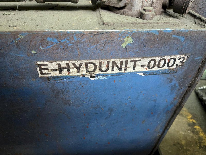 15 HP 30" X 48" HYDRAULIC UNIT. STOCK # 0666525