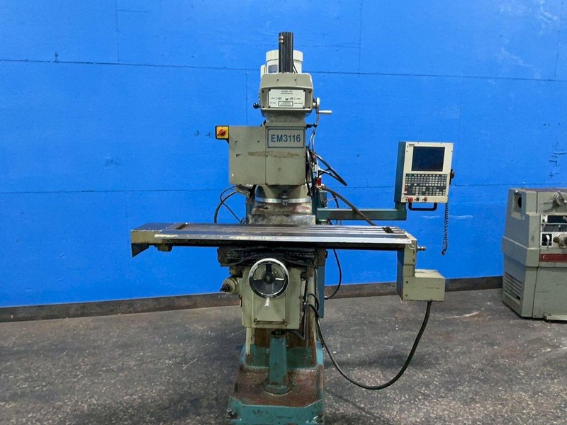 DYNA 10” X 50” CNC VERTICAL MILL  -  EM3116