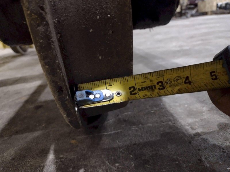 16 TON (32,000 LBS) x 46&quot; x 80&quot; HEAVY DUTY RAIL MOUNTED PORTABLE TRANSFER CART: YOBRO #24226