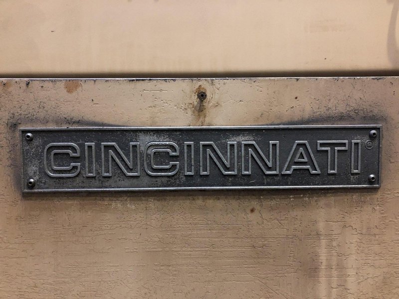 90 TON X 8&#039; CINCINNATI MODEL 90FMIIx6 HYDRAULIC PRESS BRAKE: STOCK #15768