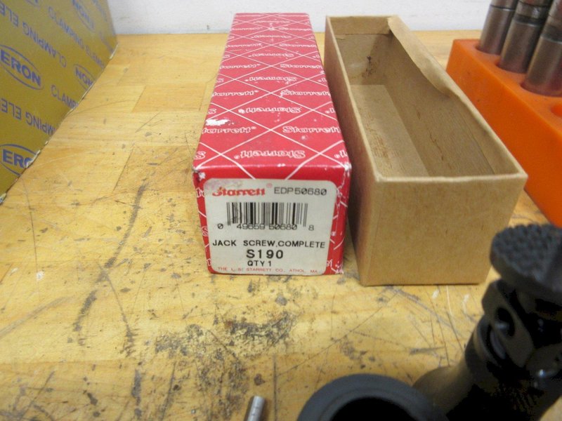 Starrett &amp; SPI Jack Stand Sets, 20mm EDM Electrode Holders in Stands- Auction Item