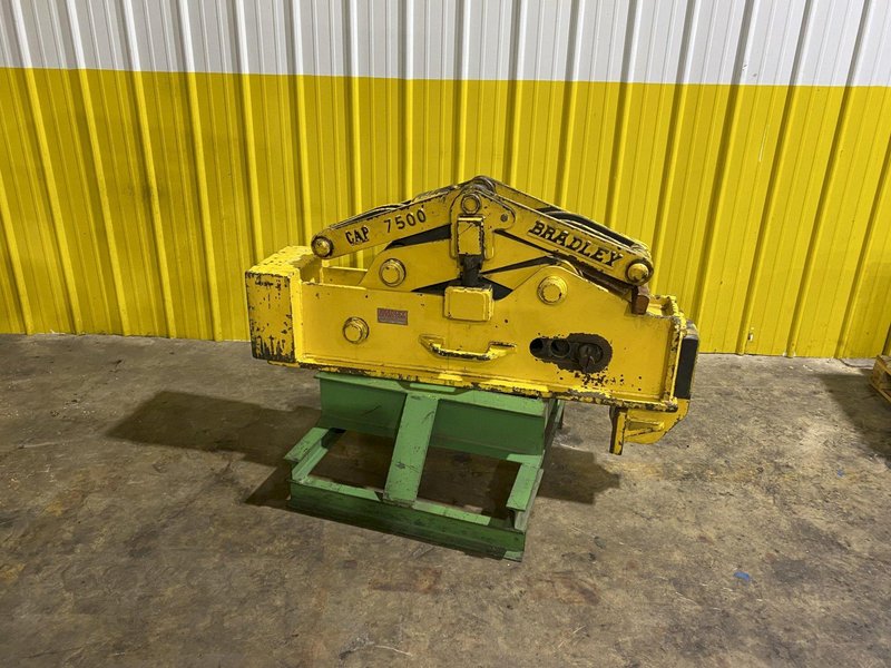 7,500 LB 3.75 TON BRADLEY SINGLE RIM VERTICAL COIL LIFTING TONG SCISSOR TYPE COIL LIFT: STOCK #15818