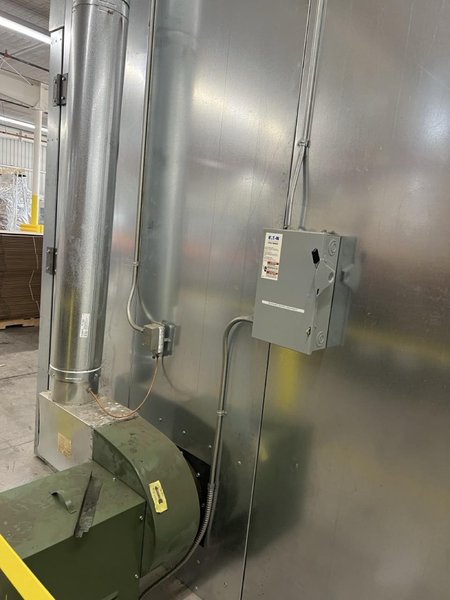 750 BTU/HR Reliant Powder Coating Natural Gas Oven, 2012 – Power Flame Burner FD75–PB