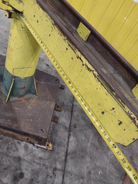 10,000 LB X 36” SINGLE ARM COIL TURNSTILE STAND: STOCK #22961