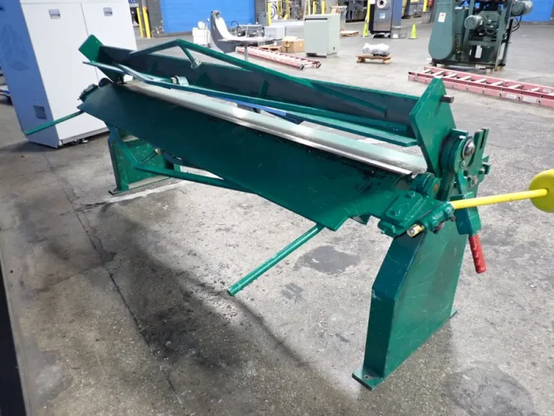 NATIONAL SHEET METAL MACHINES INC 16 GAUGE / 97" SHEET METAL BRAKE  -  N9616